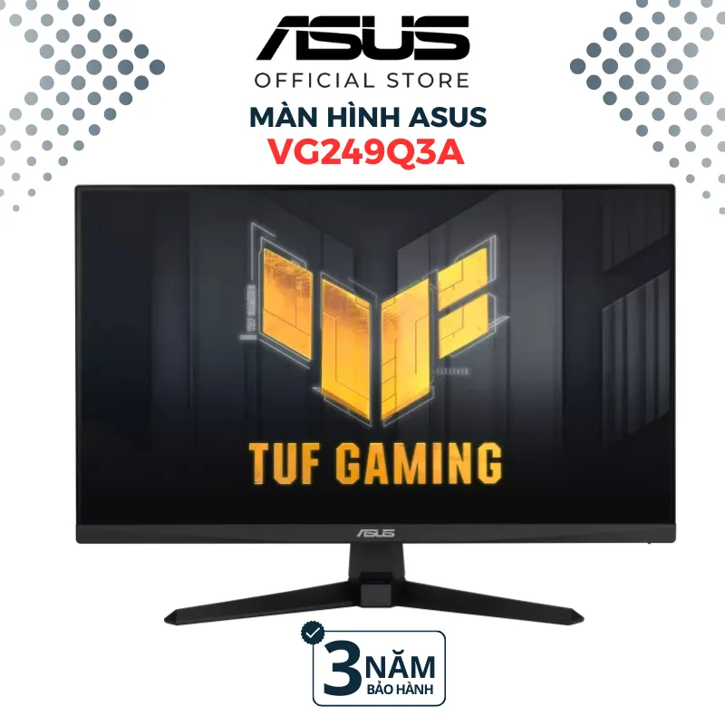 Ảnh Màn Hình Gaming ASUS TUF VG249Q3A - 23.8 inch - FHD - Fast IPS - 180Hz - 1ms BẢO HÀNH 3 NĂM 1