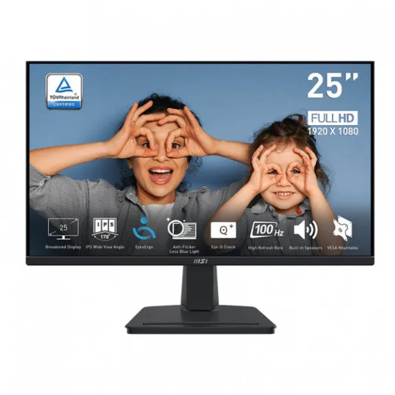 Ảnh Màn Hình MSI PRO MP251 / MP245 / MP252 (24.5 inch - IPS - FHD - 100Hz- 1ms - speaker) 2