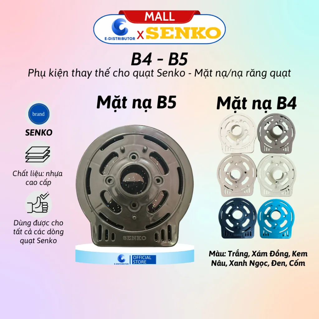 Ảnh Mặt nạ (nạ răng) B4 - B5 dành cho quạt Senko - Hàng chính hãng 1