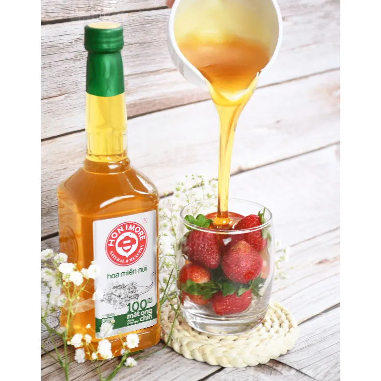 Ảnh Mật ong chín Honimore Hoa Miền Núi 630g - tặng hũ 360g 2