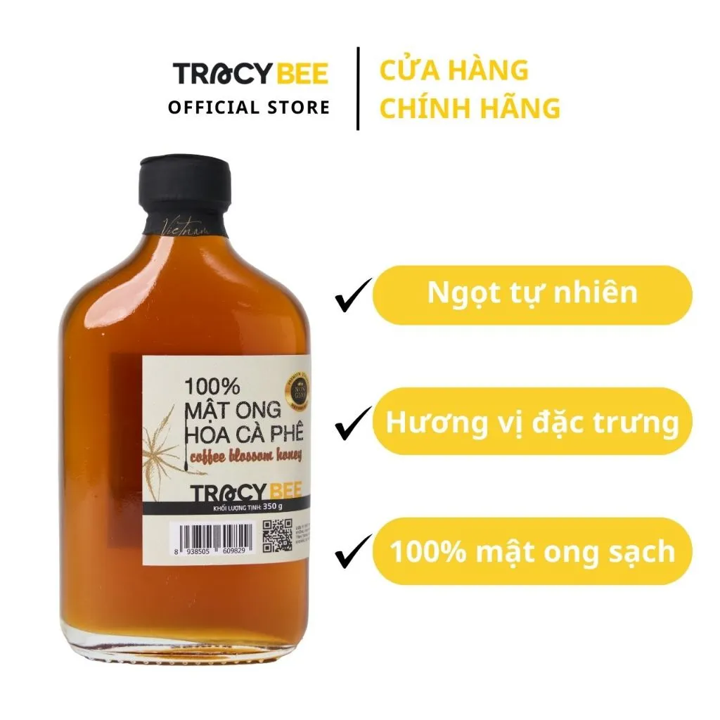 Ảnh Mật ong hoa cà phê Tracybee 350gr 3