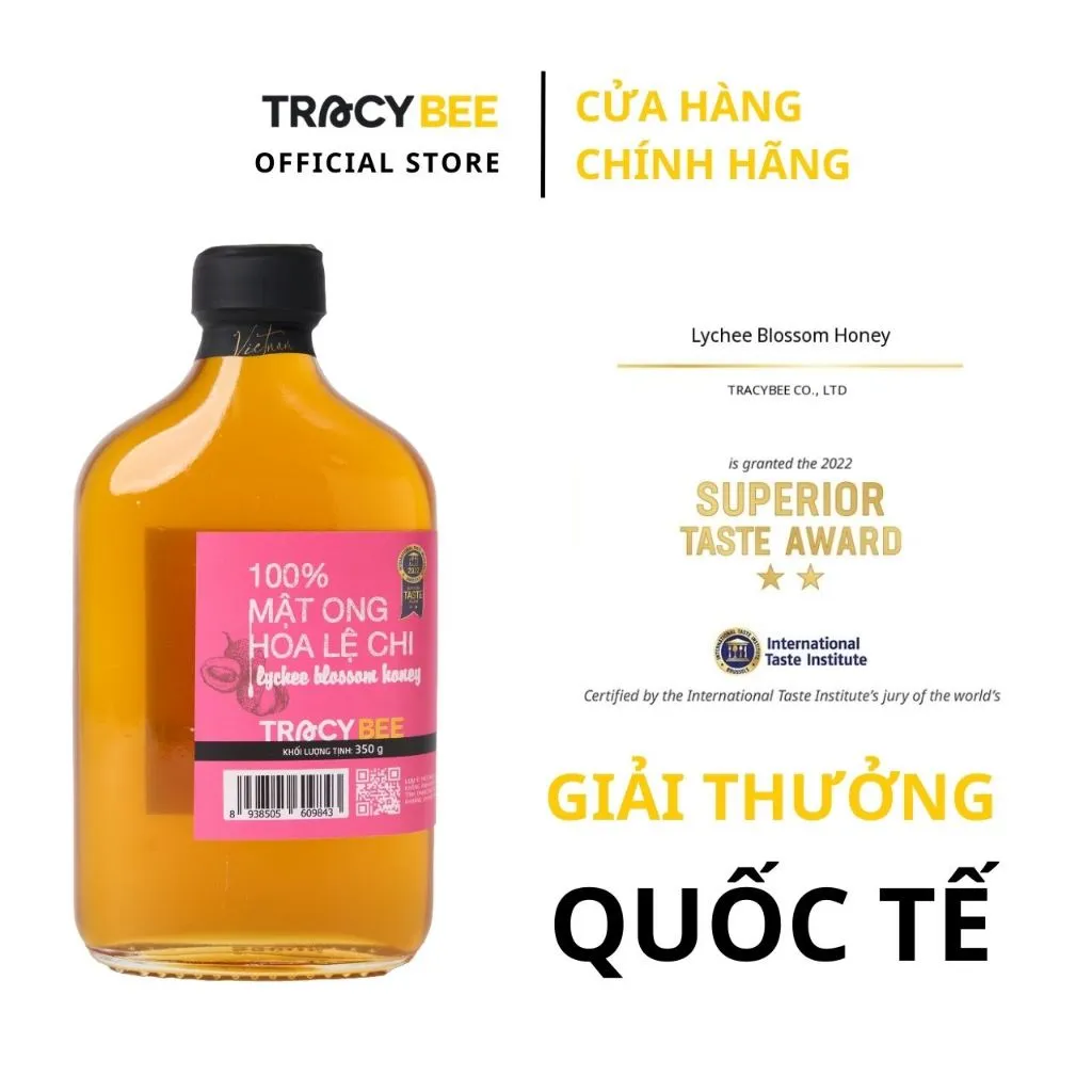 Ảnh Mật ong hoa lệ chi Tracybee 350gr 3