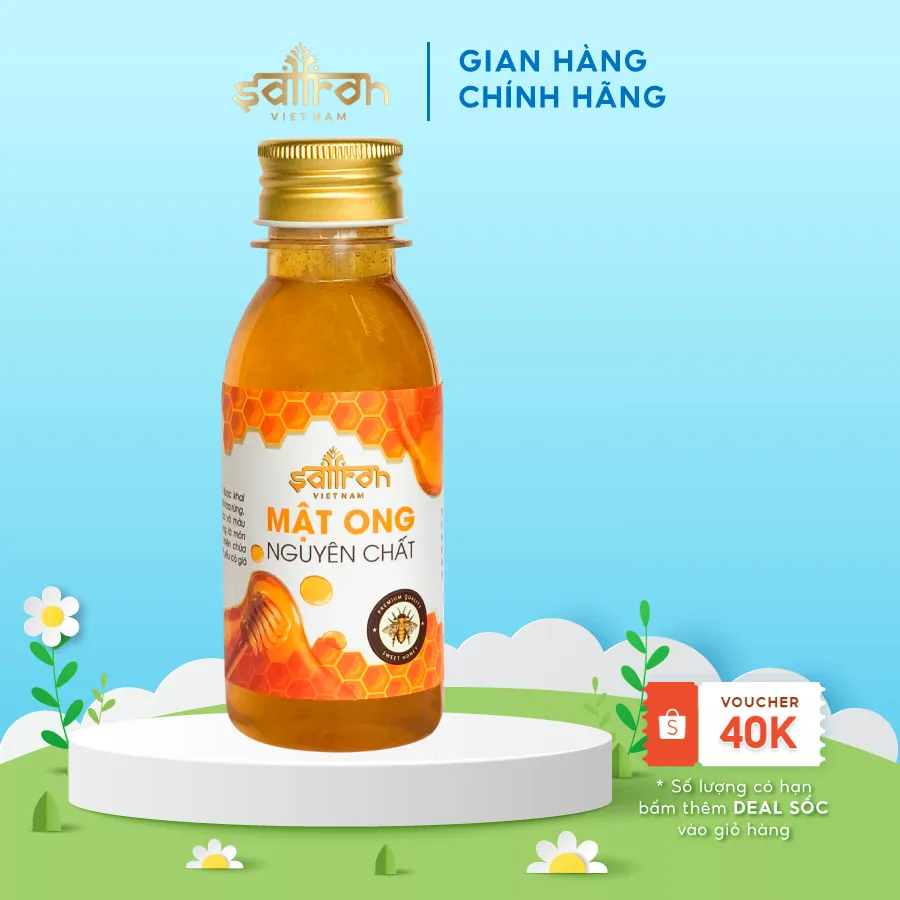 Ảnh Mật ong nguyên chất 100ml/lọ thương hiệu Saffron VIETNAM 1