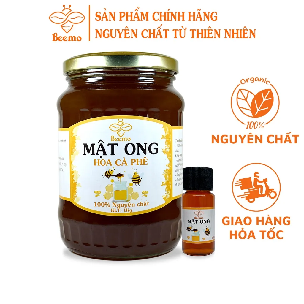 Ảnh Mật ong nguyên chất hoa cà phê Beemo 1