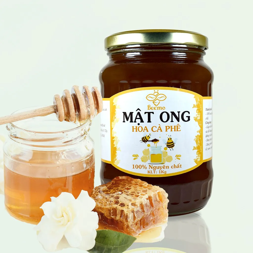 Ảnh Mật ong nguyên chất hoa cà phê Beemo 1Kg 3