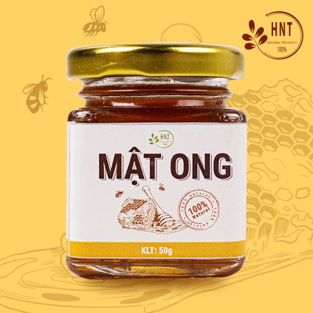Ảnh Mật ong nguyên chất hoa nhãn tự nhiên HNT NATURAL PRODUCT MO50G 3