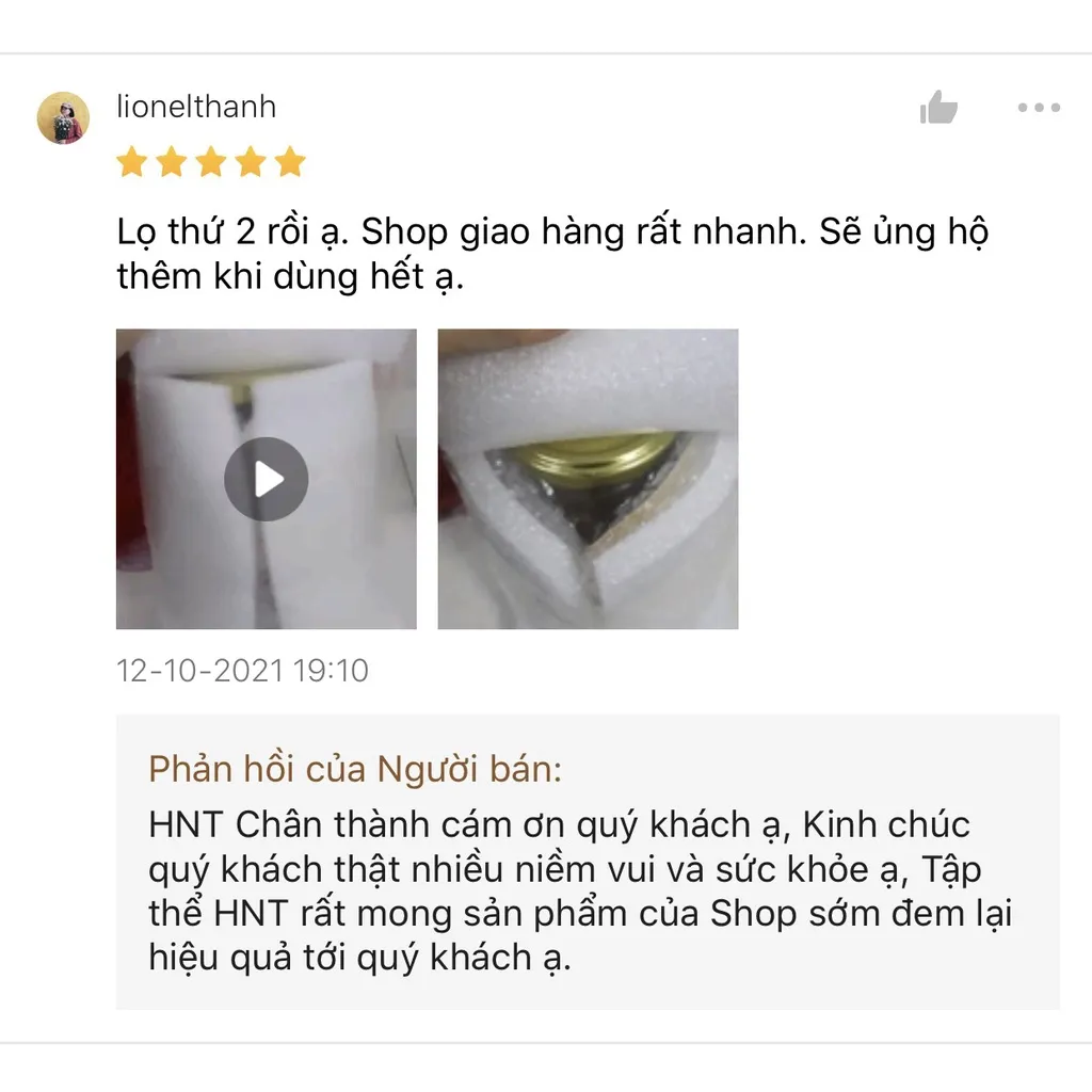 Ảnh Mật ong rừng nhãn nguyên chất, tự nhiên không pha HNT NATURAL PRODUCT MO900G 2