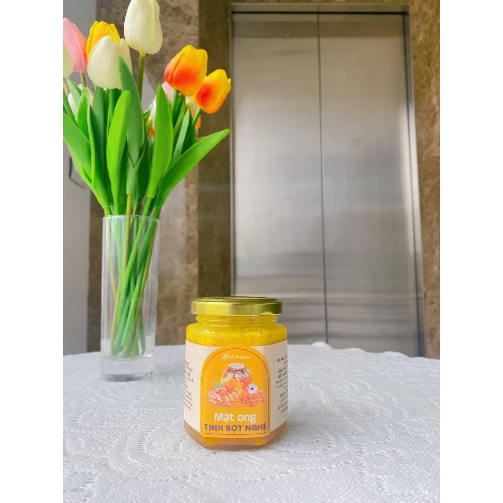 Ảnh Mật ong tinh bột nghệ thương hiệu Môc Hương Sơn hỗ trợ dạ dày, tốt cho sức khỏe 4