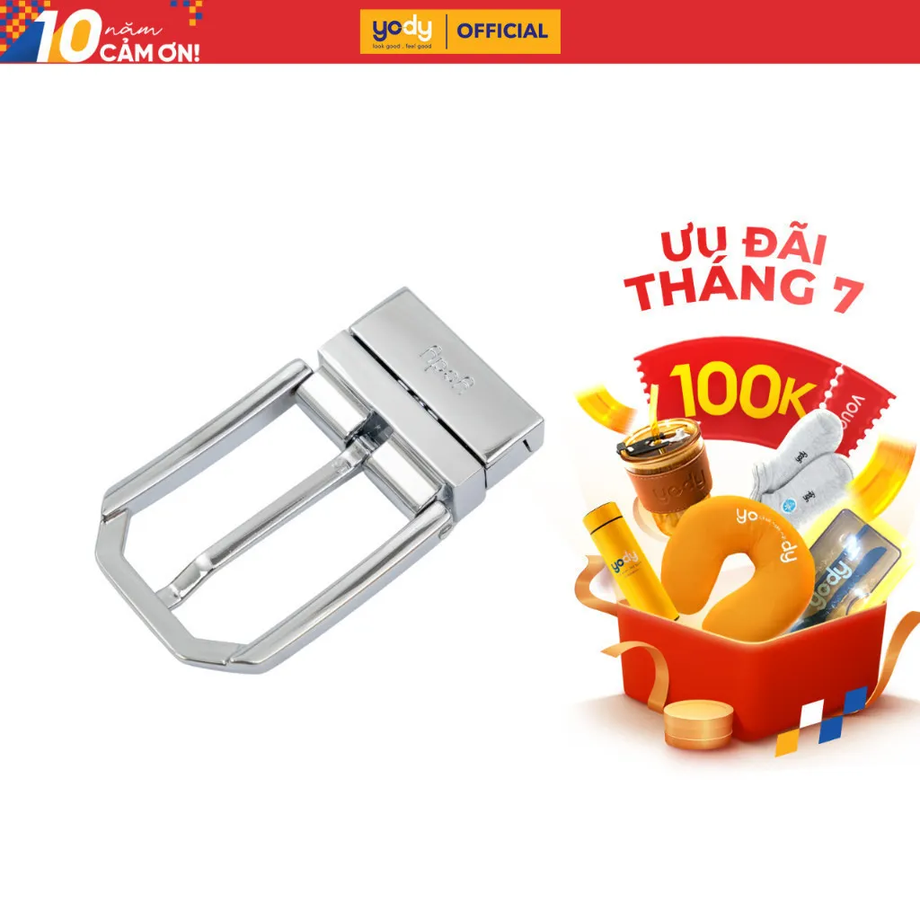 Ảnh Mặt thắt lưng nam YODY hơp kim cao cấp kim xoay 2
