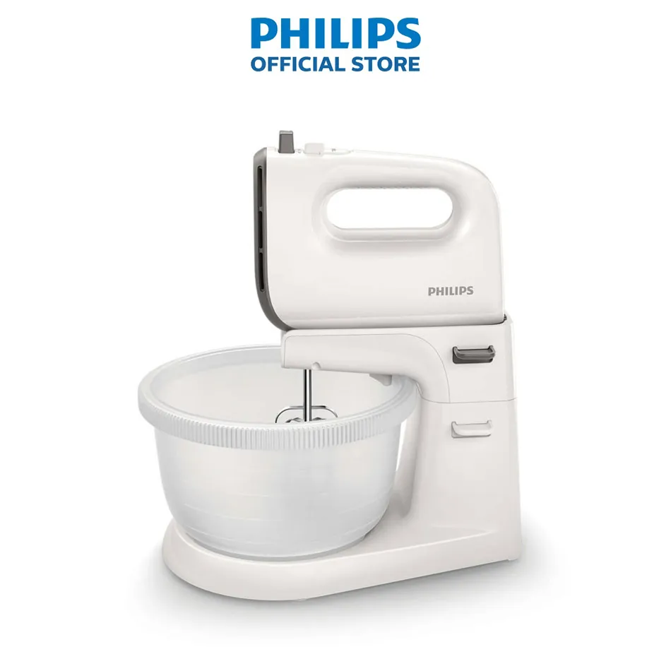 Ảnh Máy Đánh Trứng Philips HR3745/00 thế hệ mới |450W| nhanh hơn tới 25% - Hàng Chính Hãng 1