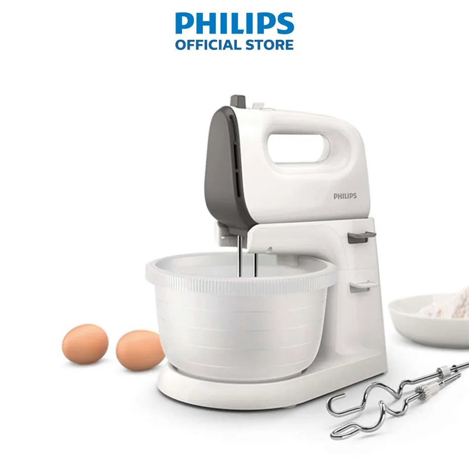 Ảnh Máy Đánh Trứng Philips HR3745/00 thế hệ mới |450W| nhanh hơn tới 25% - Hàng Chính Hãng 2