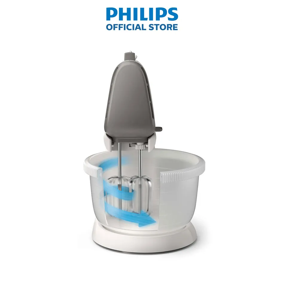 Ảnh Máy Đánh Trứng Philips HR3745/00 thế hệ mới |450W| nhanh hơn tới 25% - Hàng Chính Hãng 3