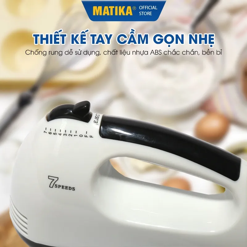 Ảnh Máy đánh trứng POVENA máy trộn đa năng 7 cấp độ PVN-3171 3