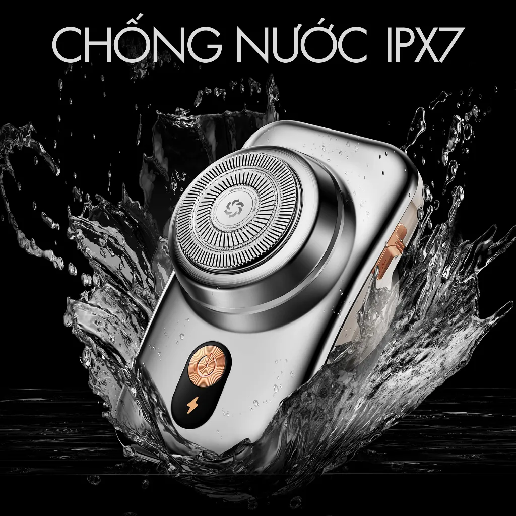 Ảnh Máy cạo râu coocaa Stylist KKZX011 - Chuyên Gia Cạo Râu Mini , Cạo - Tỉa - Gương Trong Một, Chống Nước IPX7 (hai màu) 1