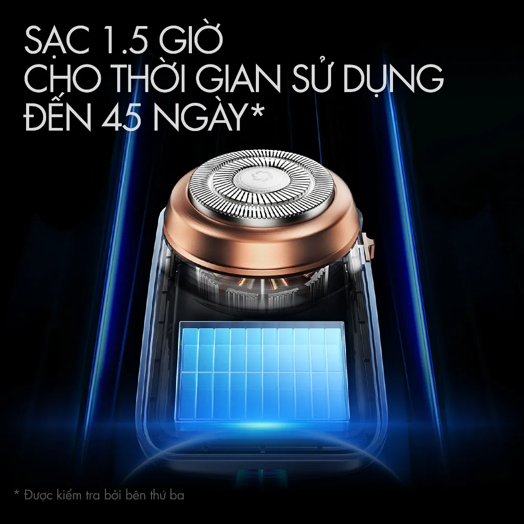 Ảnh Máy cạo râu coocaa Stylist KKZX011 - Chuyên Gia Cạo Râu Mini , Cạo - Tỉa - Gương Trong Một, Chống Nước IPX7 (hai màu) 2