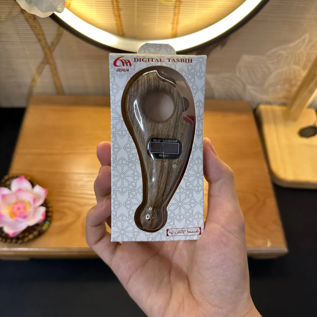 Ảnh Máy Đếm Số Lần Niệm Phật Tụng Kinh, Có Màn Hình Hiển Thị Số Lần Niệm, Nhỏ Gọn, Có Nút Reset - Tuệ Nga 2