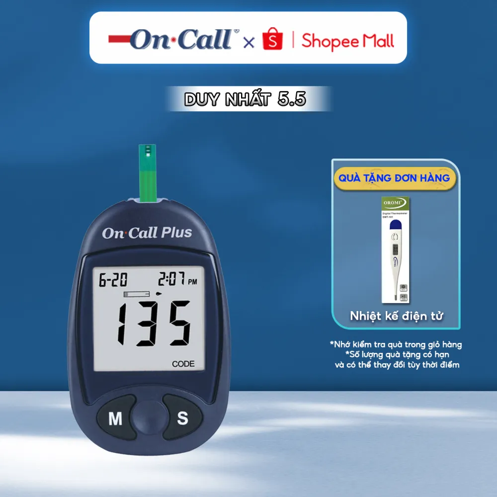 Ảnh Máy Đo Đường Huyết On Call Plus Dùng Cho Cá Nhân 1