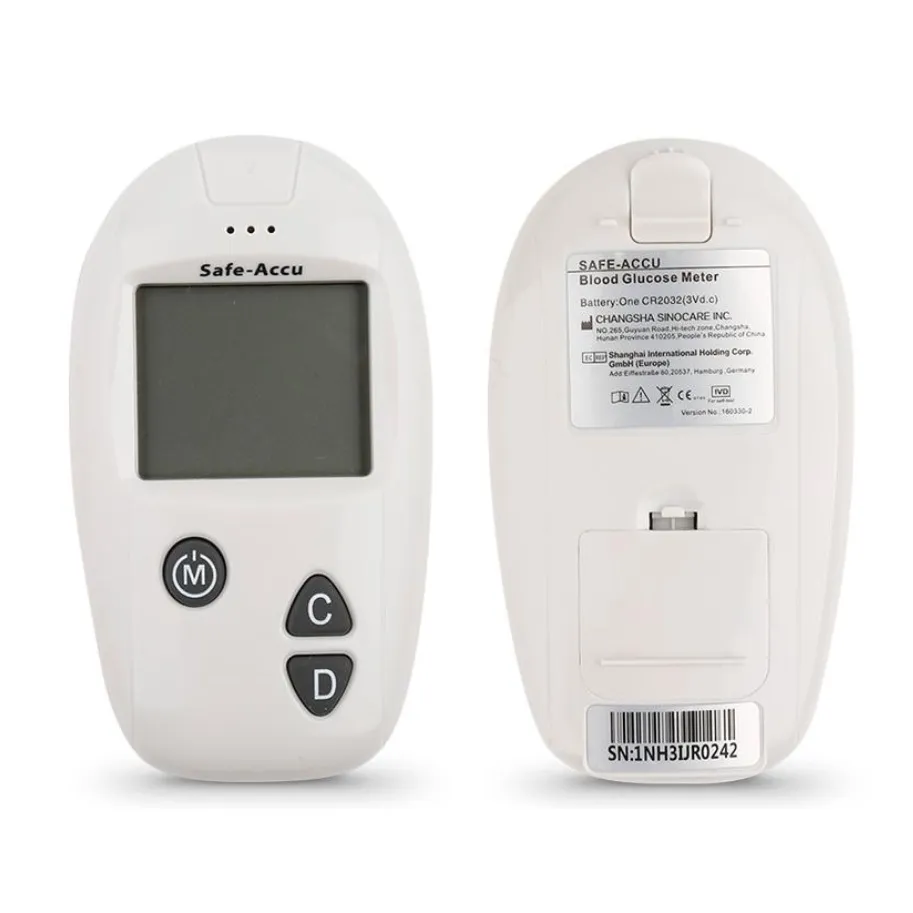 Ảnh Máy Đo Đường Huyết Sinocare Safe Accu - 10 Que Và 10 Kim 4