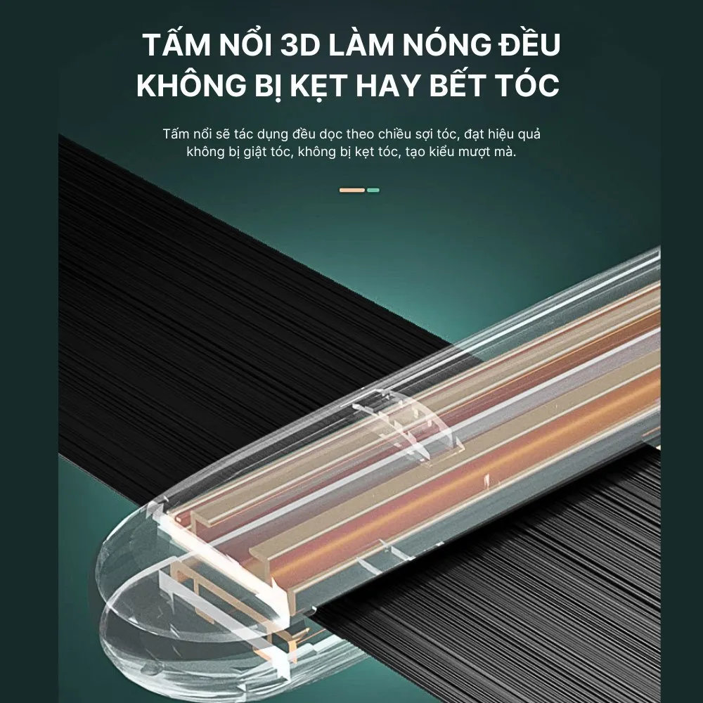 Ảnh Máy duỗi tóc 2IN1 SOKANY SK-1924, làm nóng nhanh, tạo kiểu dễ dàng giúp bảo vệ tóc khỏi hư tổn 1