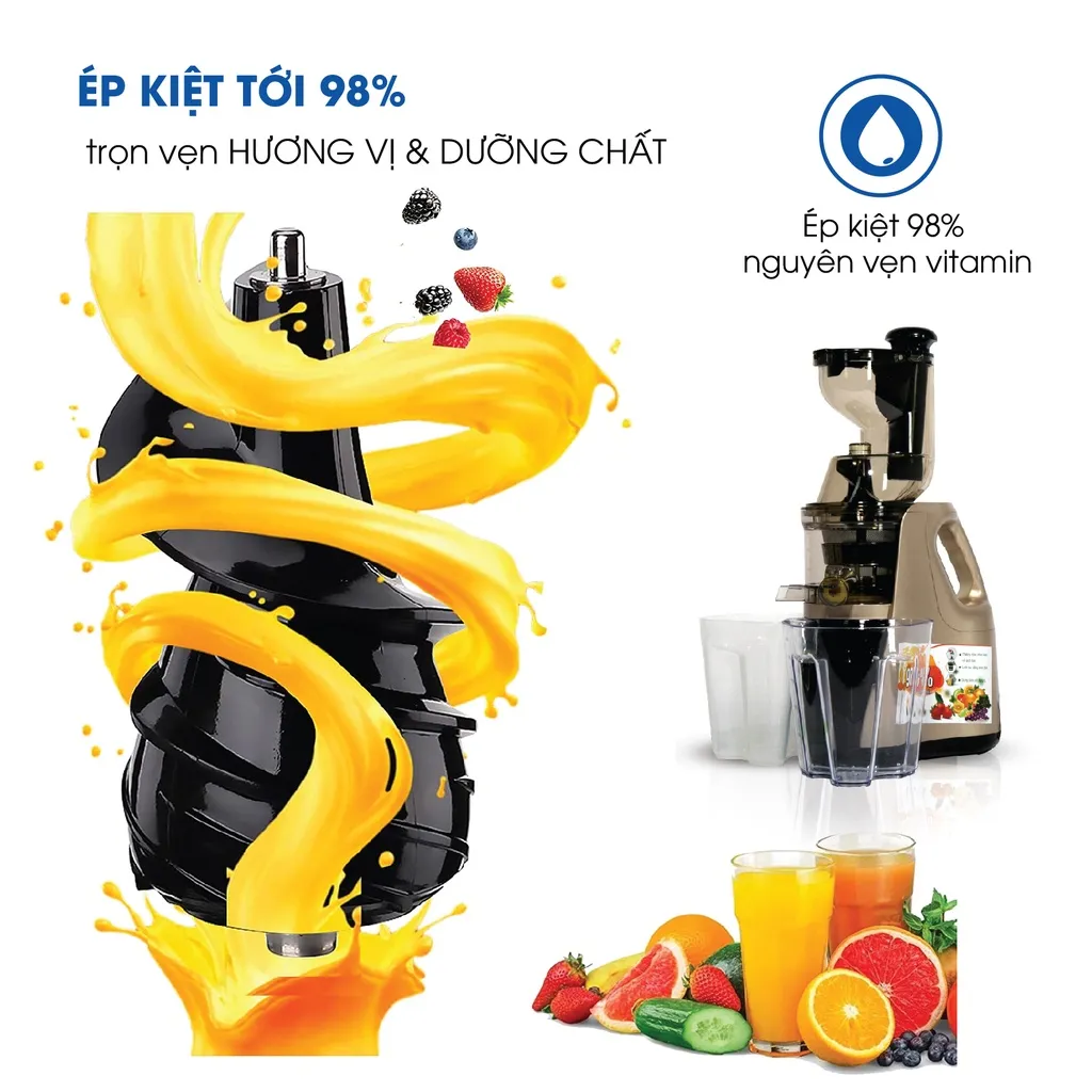 Ảnh Máy Ép Chậm MATIKA 1L 150W MTK-3239 2