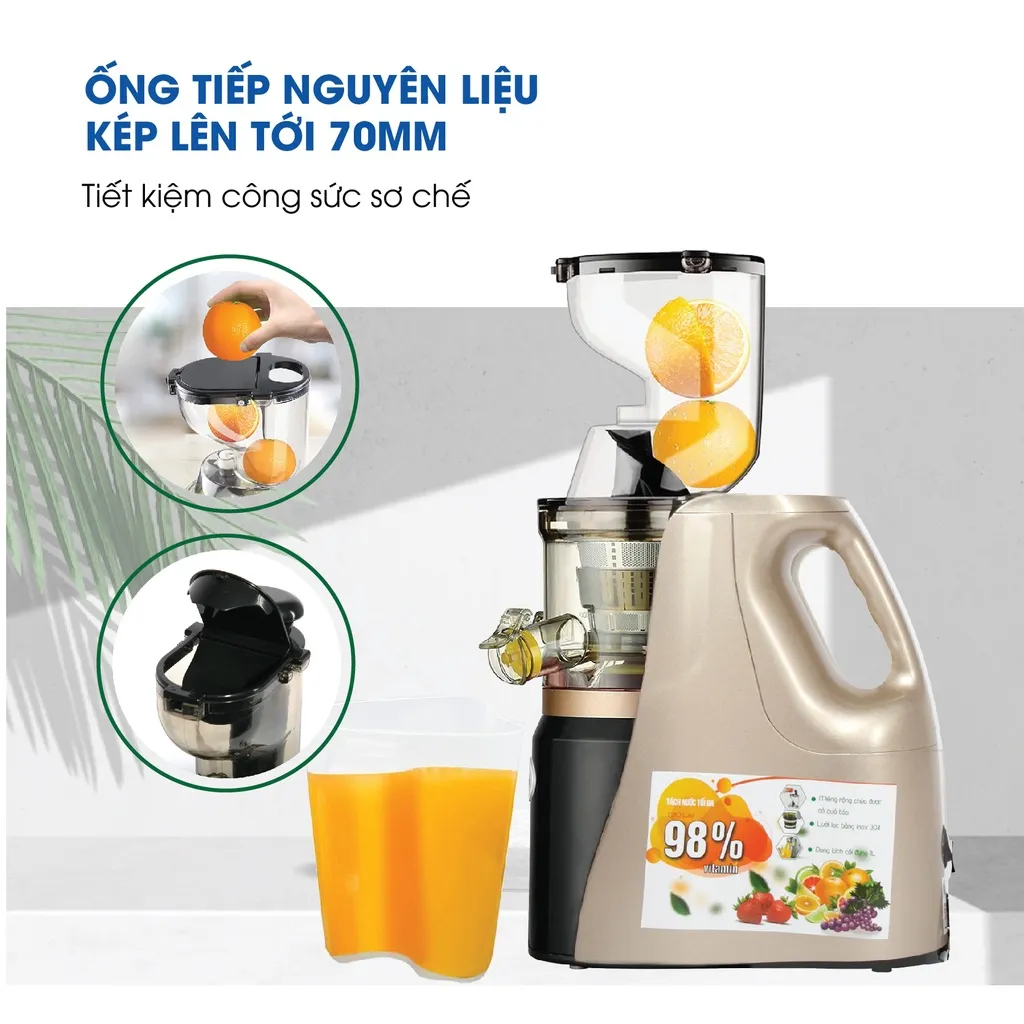 Ảnh Máy Ép Chậm MATIKA 1L 150W MTK-3239 4