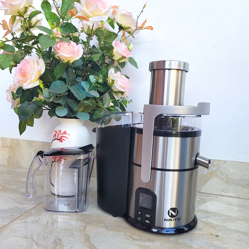 Ảnh Máy ép nhanh trái cây NIKITO công suất cao 1500W, dung tích 1000ml, bảo hành 24 tháng ép hoa quả, rau củ, siêu khỏe-NIKI 4