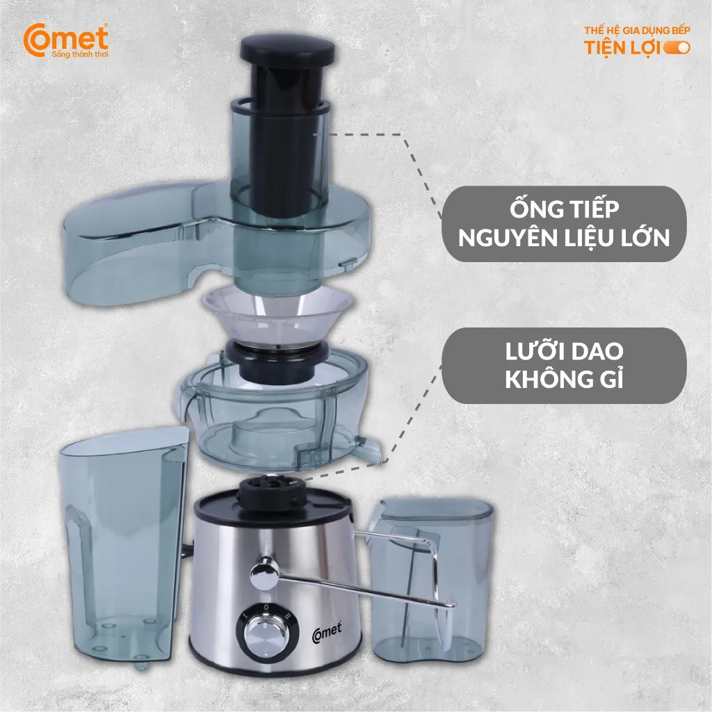 Ảnh Máy ép trái cây 600W COMET - CM9836 3