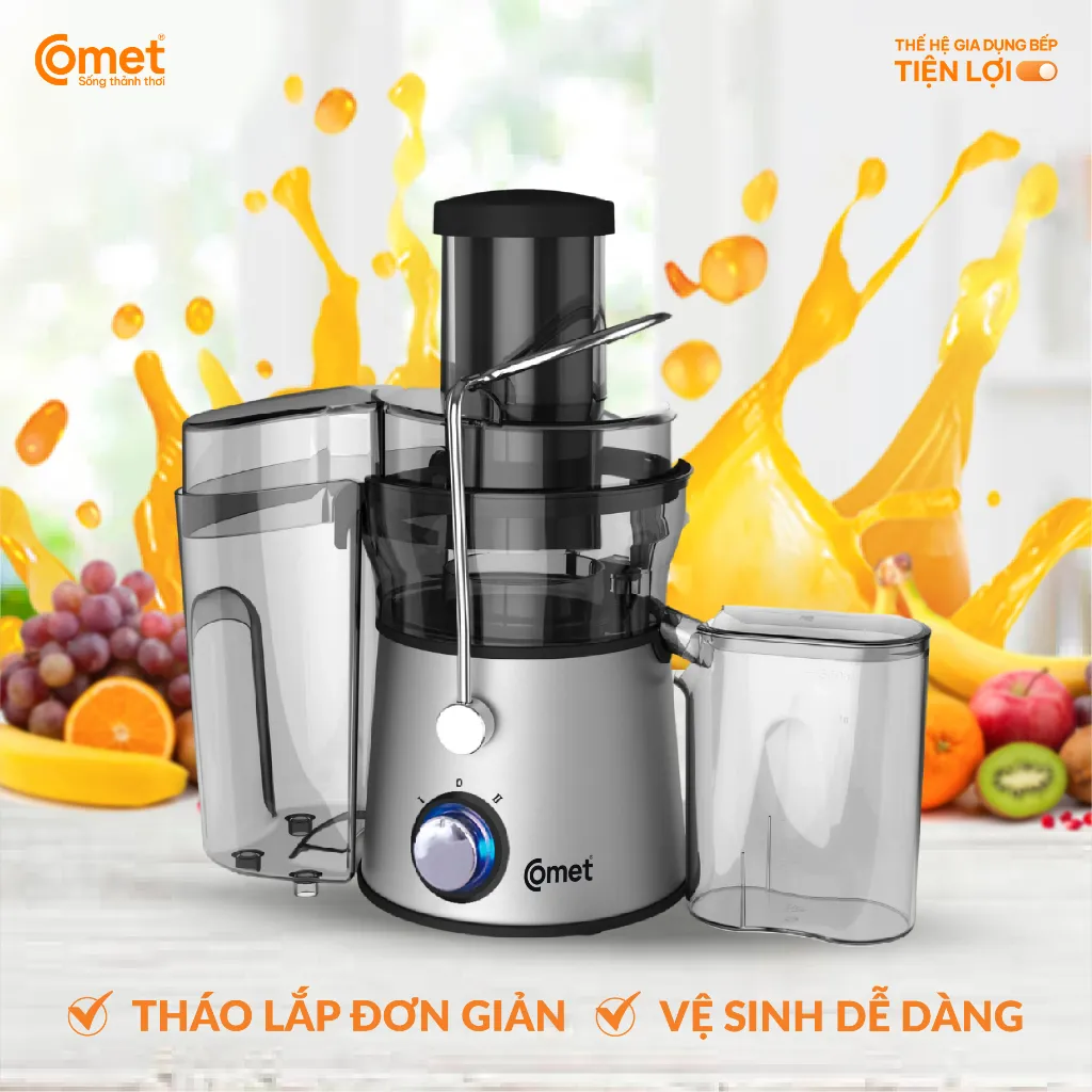 Ảnh Máy ép trái cây 600W COMET - CM9836 4