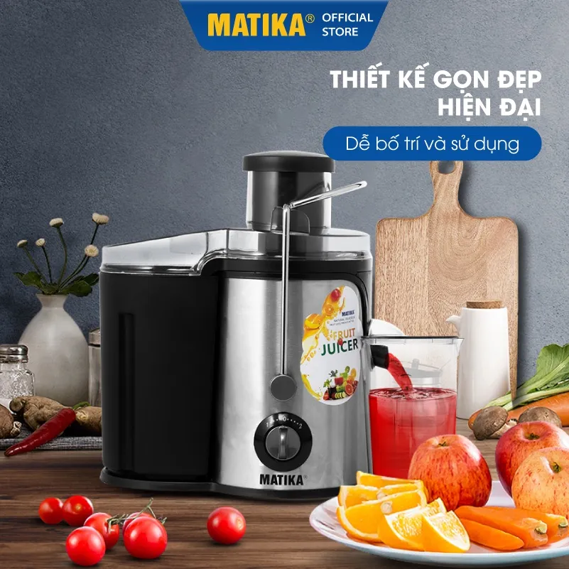 Ảnh Máy Ép Trái Cây MATIKA 1L 600W MTK-3266 2