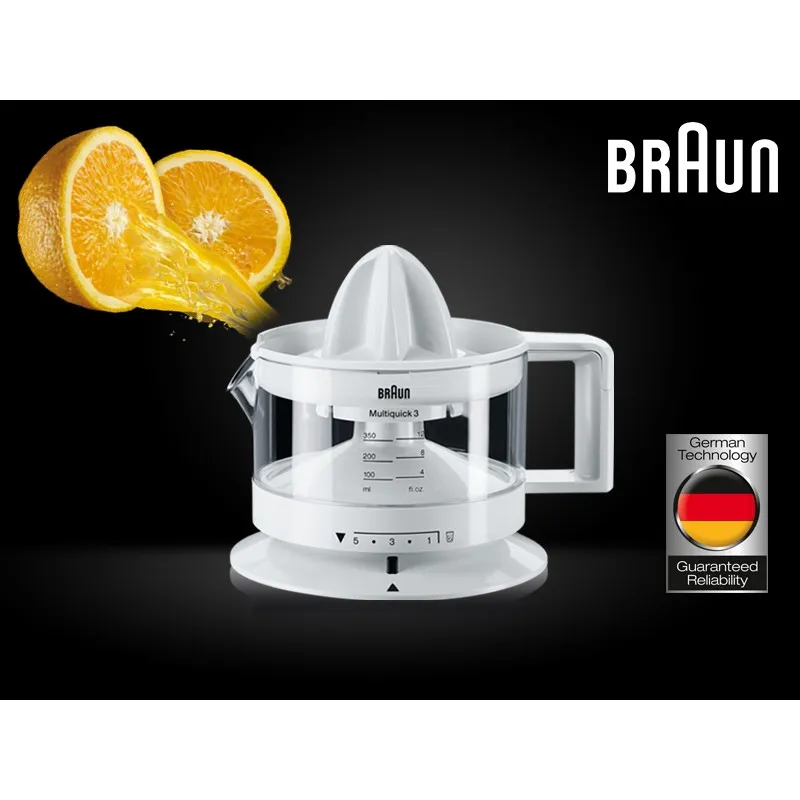 Ảnh Máy ép vắt cam Braun CJ3000 - Công suất 20W - Dung tích350ml - Bảo hành 24 tháng. 3