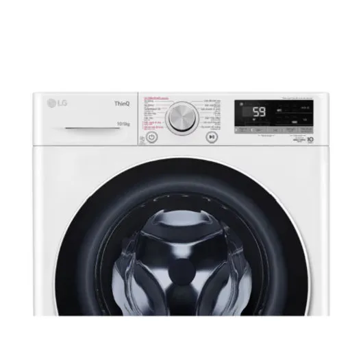 Ảnh Máy giặt sấy lồng ngang LG AI DD™ Inverter 10kg màu trắng FV1410D4W1 - Miễn phí lắp đặt 4