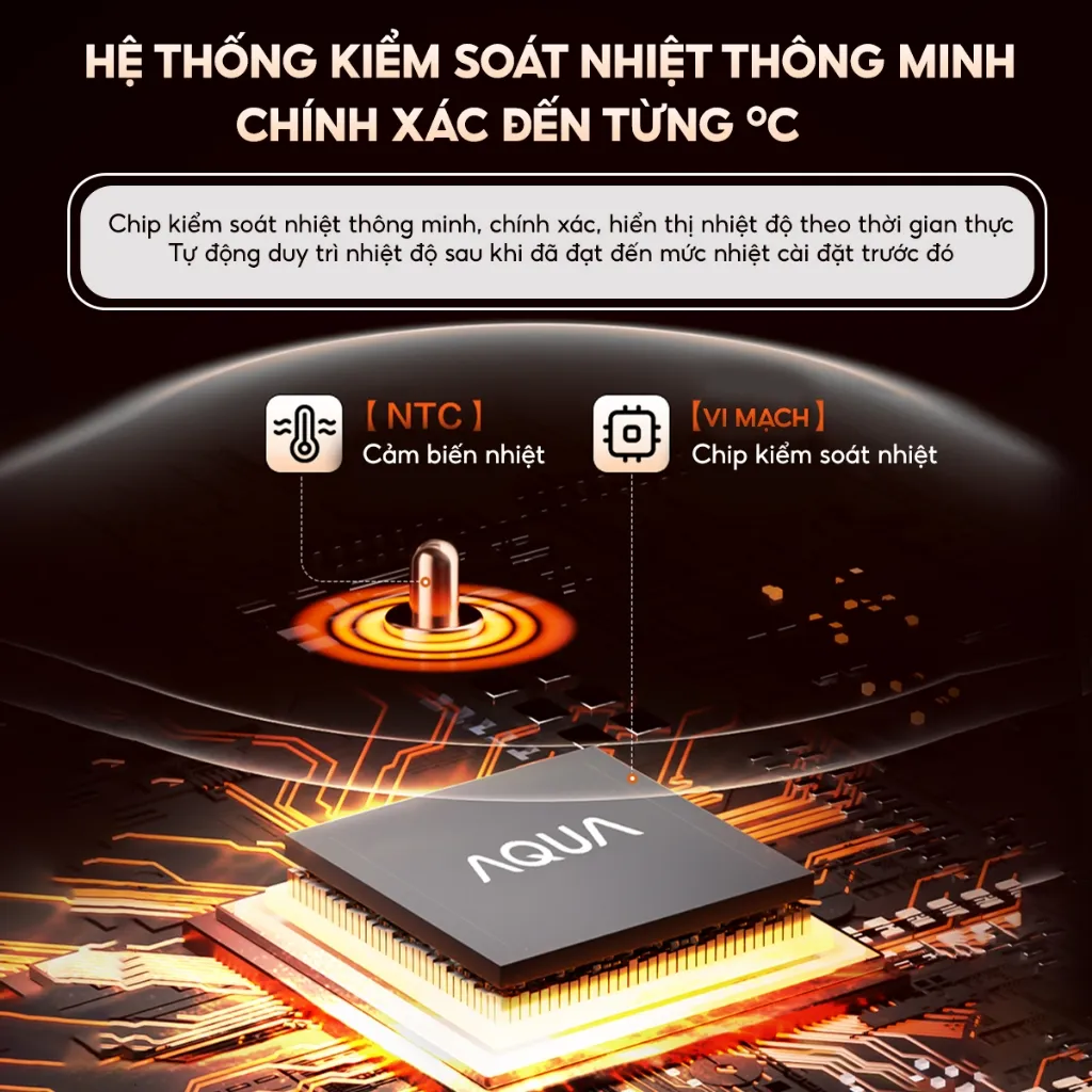 Ảnh Máy hâm sữa AQUA WS21T hâm đồ ăn dặm, tiệt trùng an toàn, kiểm soát chính xác nhiệt độ 2