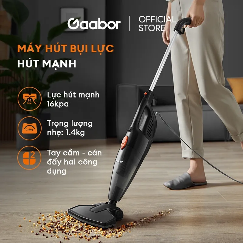 Ảnh Máy hút bụi cầm tay 2in1 Gaabor GVCW-M15AS lực hút mạnh 16000PA tháo lắp tiện lợi gia đình nhỏ gọn 3