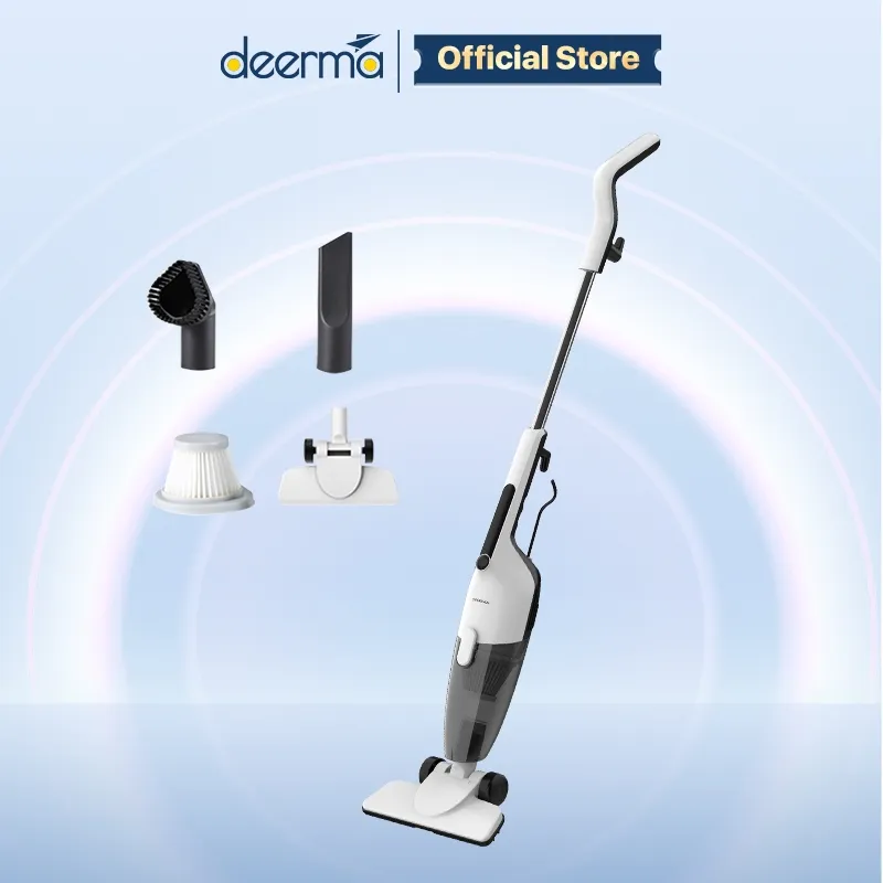 Ảnh Máy hút bụi cầm tay Deerma DX120C lực hút 16000pa, công suất 600W phiên bản mới 2025 - Bảo hành 12 tháng 1