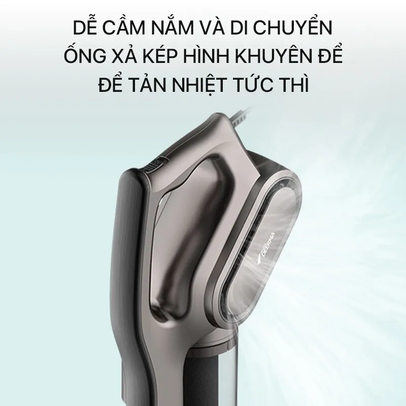 Ảnh Máy hút bụi cầm tay Deerma DX700S với công nghệ lực hút lốc xoáy 15000Pa thiết kế tản nhiệt - Bảo hành 12 tháng 4