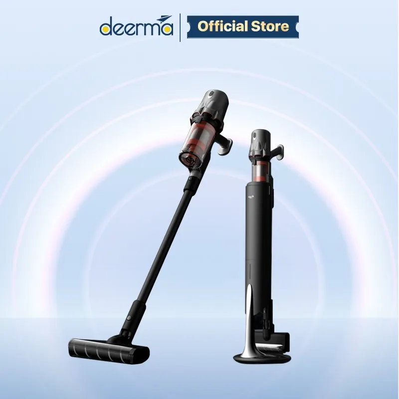 Ảnh Máy hút bụi cầm tay không dây Deerma T30 Station với lực hút 23000pa kèm trạm sạc thông minh - Bảo hành 12 tháng 1