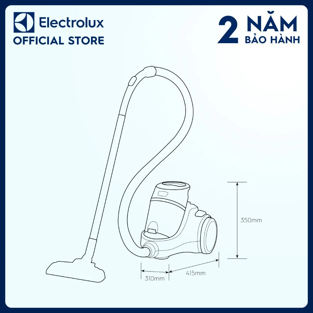 Ảnh Máy hút bụi dạng hộp Electrolux EC41-6CR - Bộ lọc 4 bước cho hút bụi hiệu quả 4