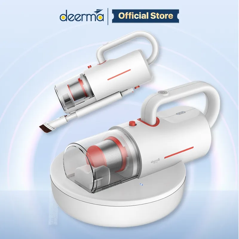 Ảnh Máy hút bụi giường nệm Deerma CM1300 lực hút mạnh 12000pa kèm 3 đầu hút đa năng, tia UV diệt khuẩn - Bảo hành 12 tháng 1