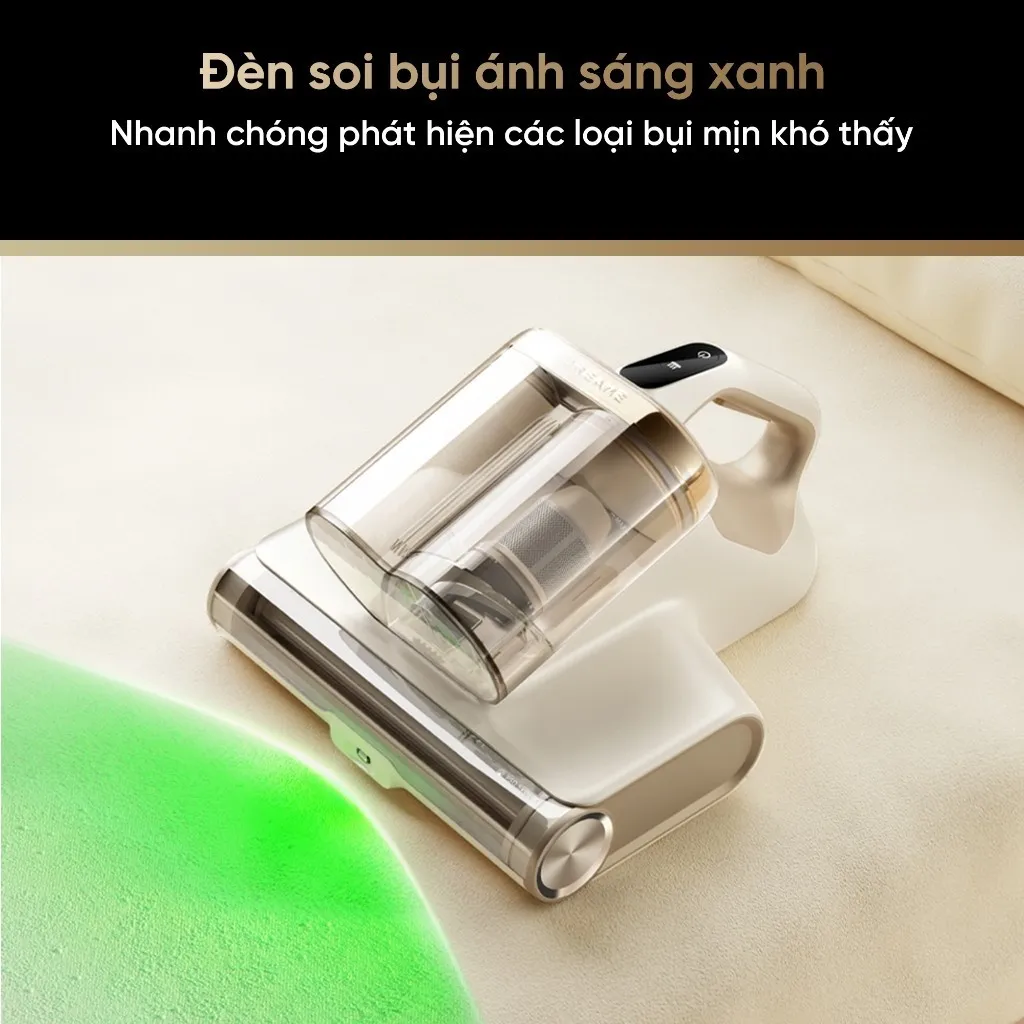 Ảnh Máy hút bụi giường nệm diệt khuẩn UV, lọc bụi mịn Dreame D20 Pro - Bản quốc tế - Bảo hành 24 tháng 4
