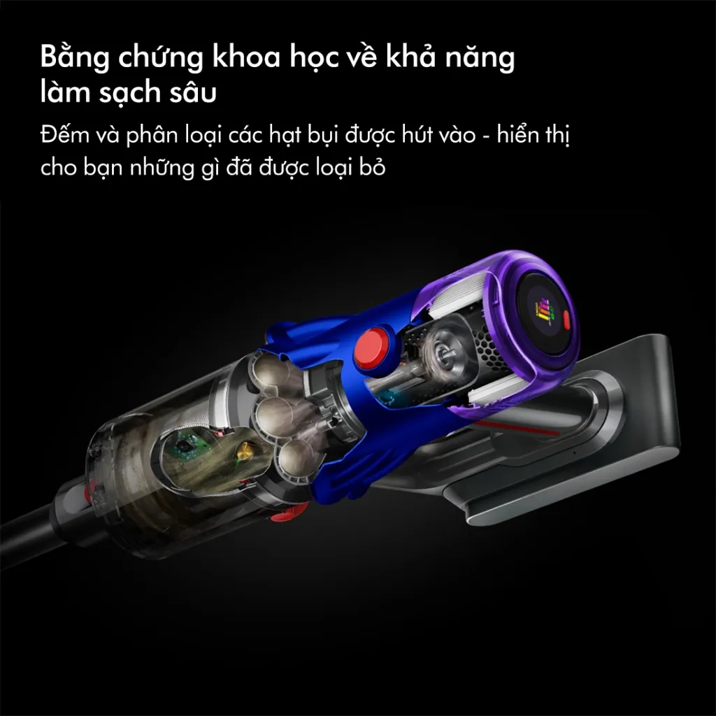 Ảnh Máy hút bụi không dây Dyson V12 Detect ™ Slim Fluffy (Xanh Xám) 2