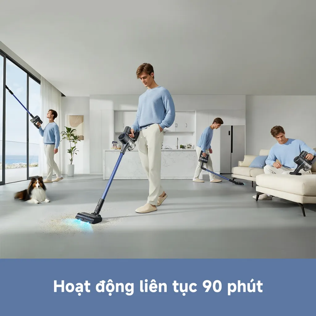 Ảnh Máy hút bụi không dây Mova S4 Detect - Hàng chính hãng - Bảo hành 12 tháng 3