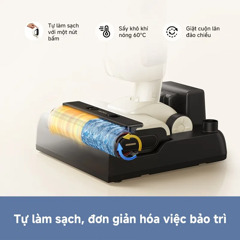 Ảnh Máy hút bụi lau nhà khô và ướt đa năng Mova K30 - Hàng chính hãng - Bảo hành 12 tháng 4