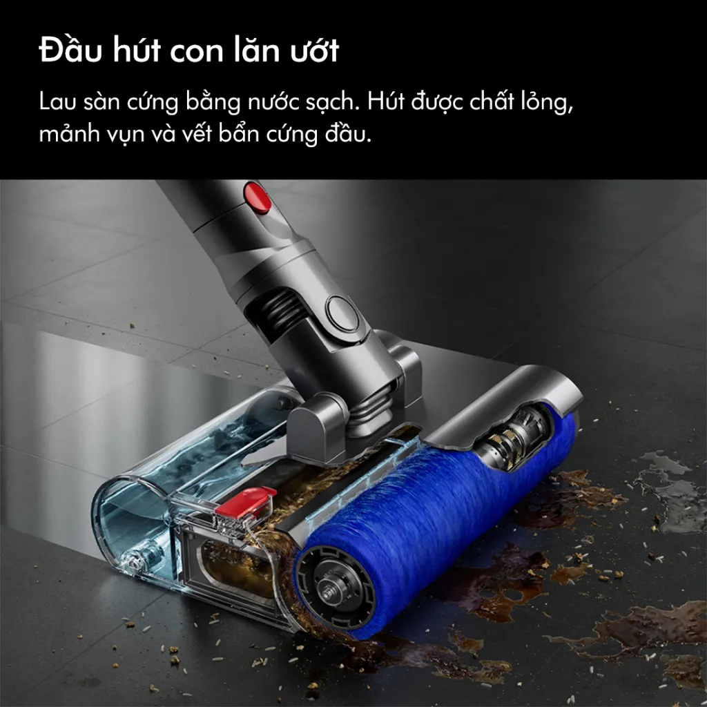 Ảnh Máy hút bụi lau nhà không dây Dyson V12 s Detect ™ Slim Submarine​ 3