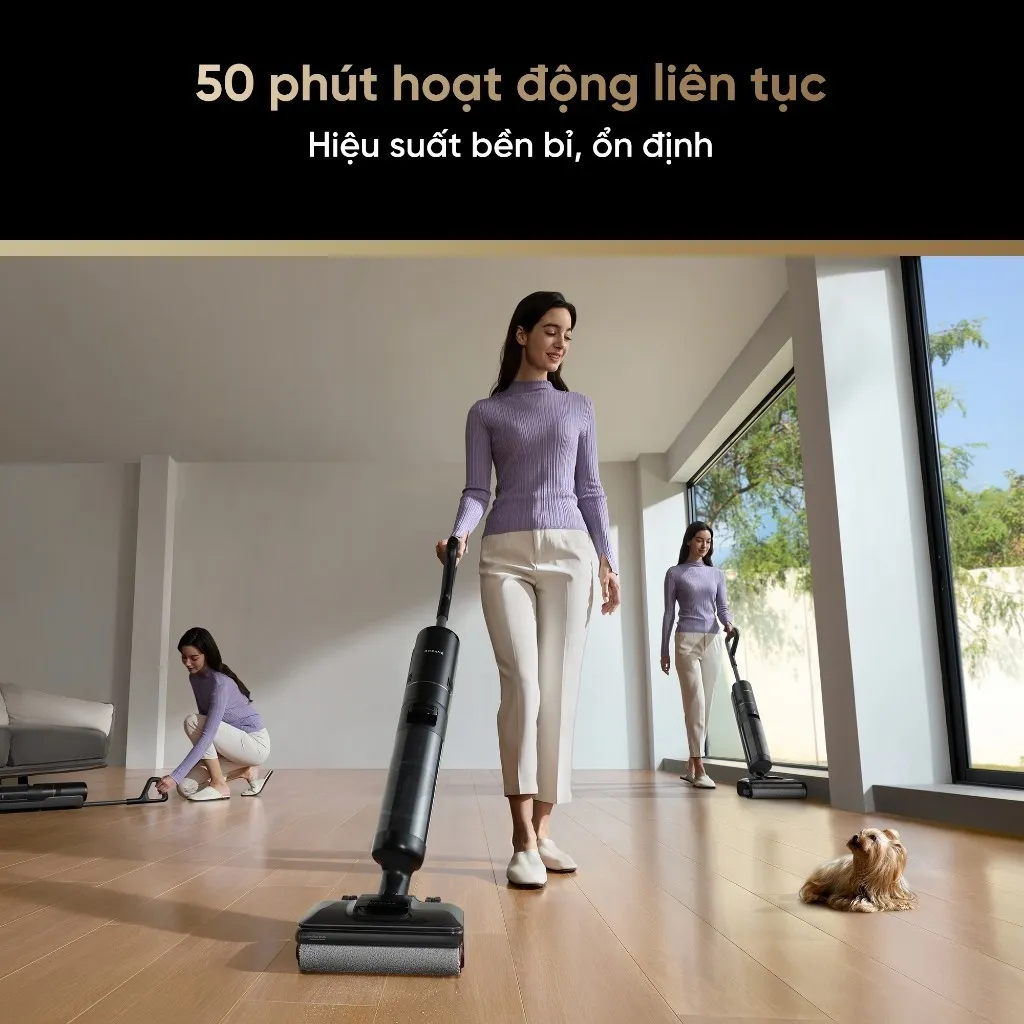 Ảnh Máy hút bụi lau sàn khô & ướt Dreame H13 FlexReach - Bản Quốc Tế - Bảo Hành 24 Tháng 3