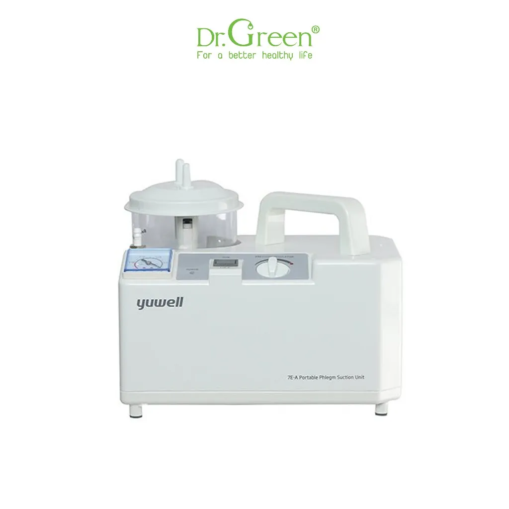 Ảnh Máy Hút Dịch 1 Bình Yuwell 7E-A | Dr.Green | Bảo hành chính hãng 24 tháng 1