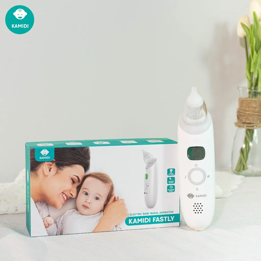 Ảnh Máy Hút Mũi Kamidi Fastly Hút Êm Dịu Nhẹ Nhàng Tích Hợp Nhạc Cho Bé 2