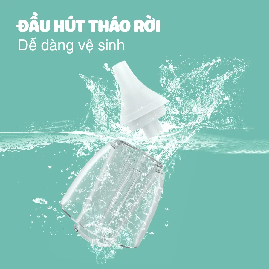 Ảnh Máy Hút Mũi Kamidi Fastly Hút Êm Dịu Nhẹ Nhàng Tích Hợp Nhạc Cho Bé 4