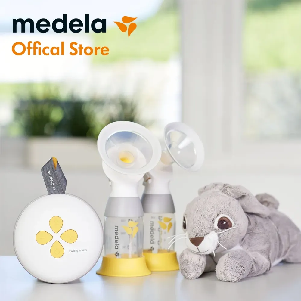Ảnh Máy hút sữa điện đôi Medela Swing Maxi 2.0 | Có pin sạc, phễu PersonalFit Flex, công nghệ 2-Phase Expression 3