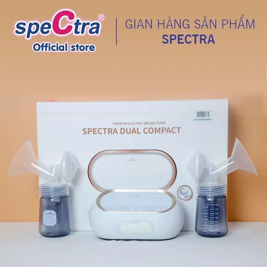 Ảnh Máy Hút Sữa Điện Đôi/Kép Spectra Dual Compact Chính Hãng (Bảo Hành 24 Tháng) 4