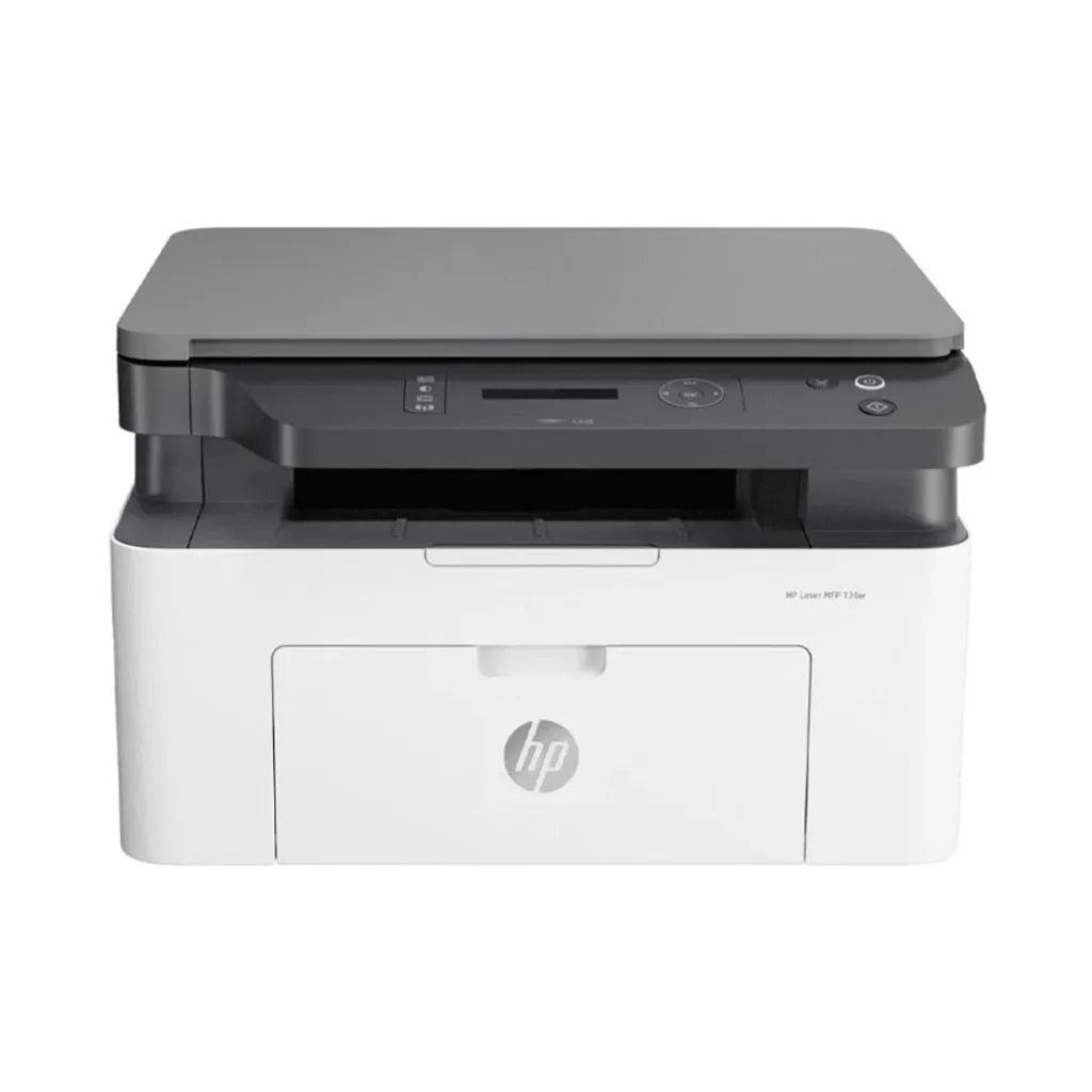 Ảnh Máy in trắng đen đa chức năng HP Laser MFP 136w - 4ZB86A 1